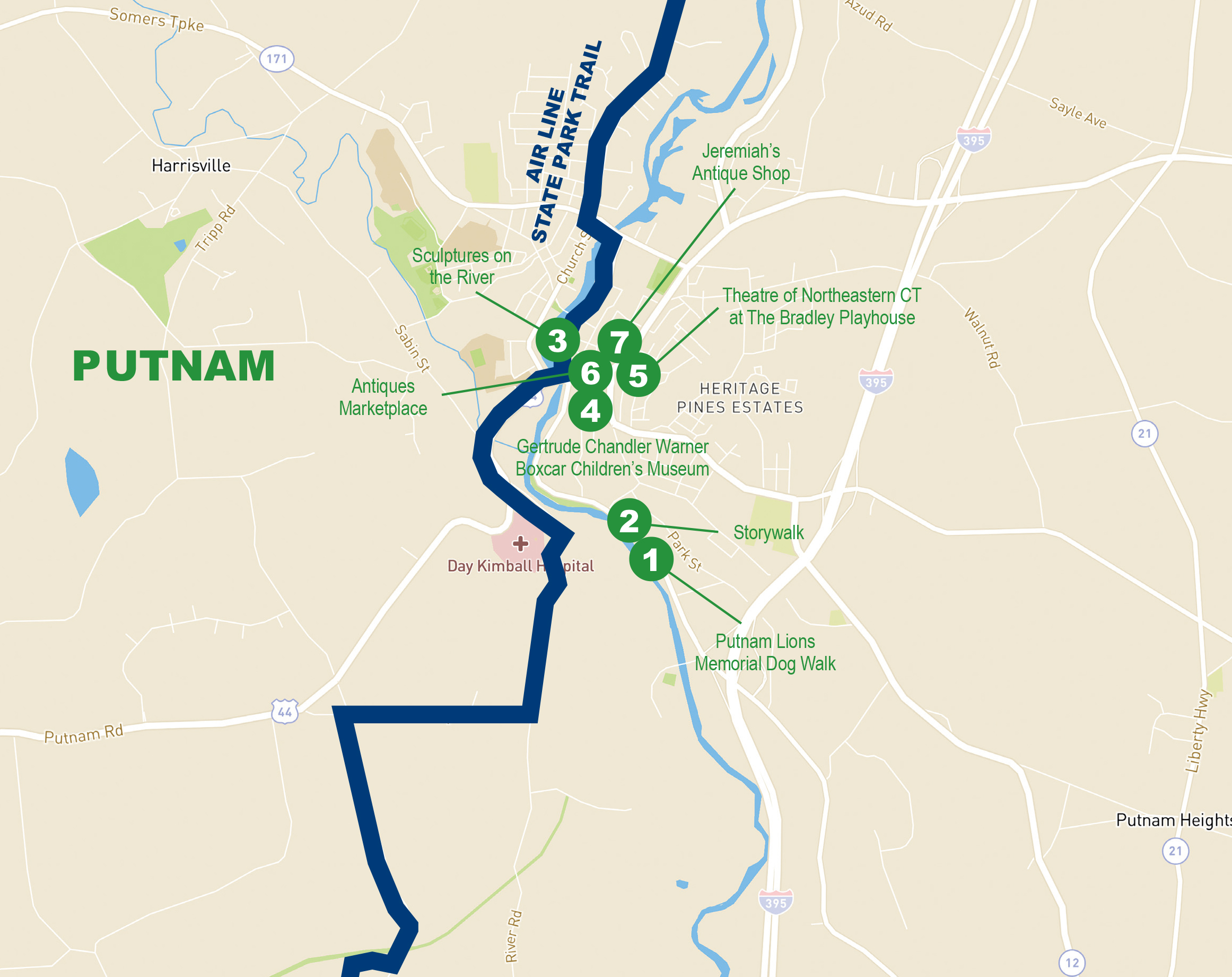 Air Line State ParkTrail Map_Putnam.pmd